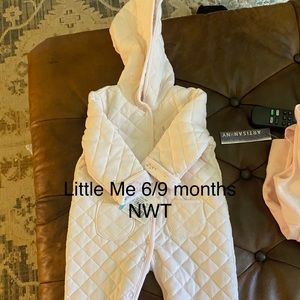 NWT Little Me cotton bunting